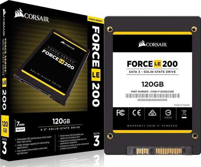 ΔΙΣΚΟΣ SSD CORSAIR LE200 120GB