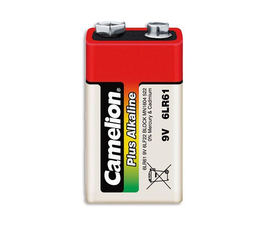 ΜΠΑΤΑΡΙΑ ΑΛΚΑΛΙΚΗ 6LR61-BP1 9V CAMELION