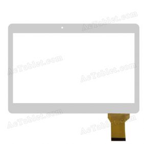 DIGITIZER ΤΑBLET FLT MJK-0256 WITH FRAME WHITE