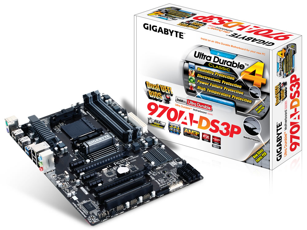 MOTHERBOARD GIGABYTE GA-970A-DS3P