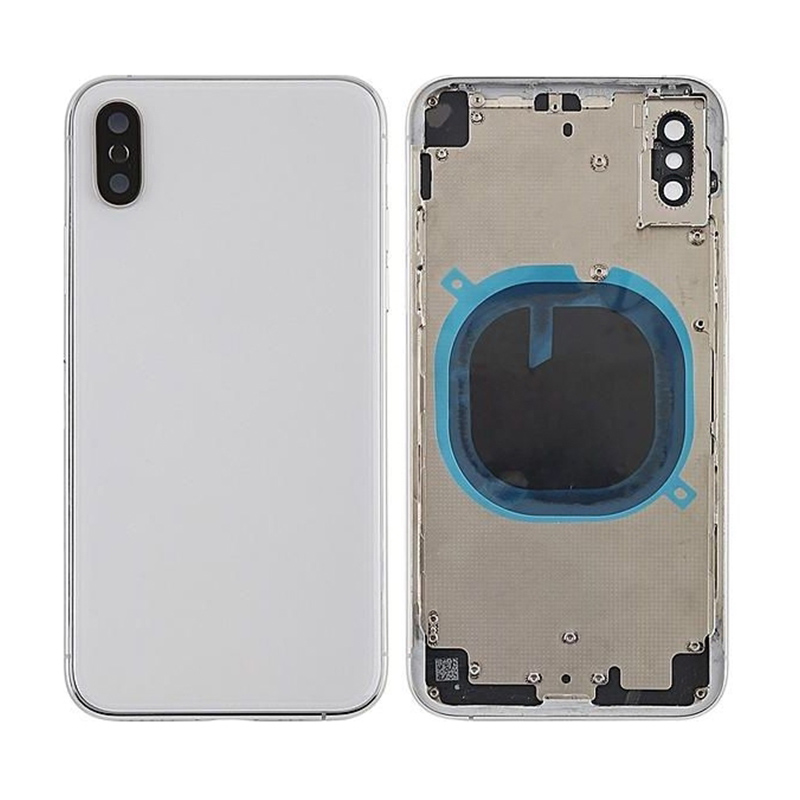 ΚΑΠΑΚΙ ΜΠΑΤΑΡΙΑΣ IPHONE X HOUSING WHITE OEM