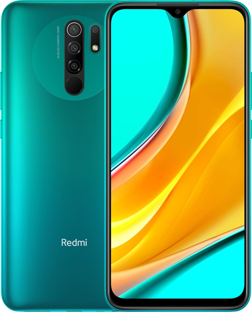 ΚΙΝΗΤΟ XIAOMI REDMI 9 64GB GREEN