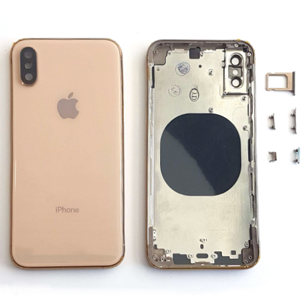 ΚΑΠΑΚΙ ΜΠΑΤΑΡΙΑΣ IPHONE XS MAX HOUSING GOLD OEM