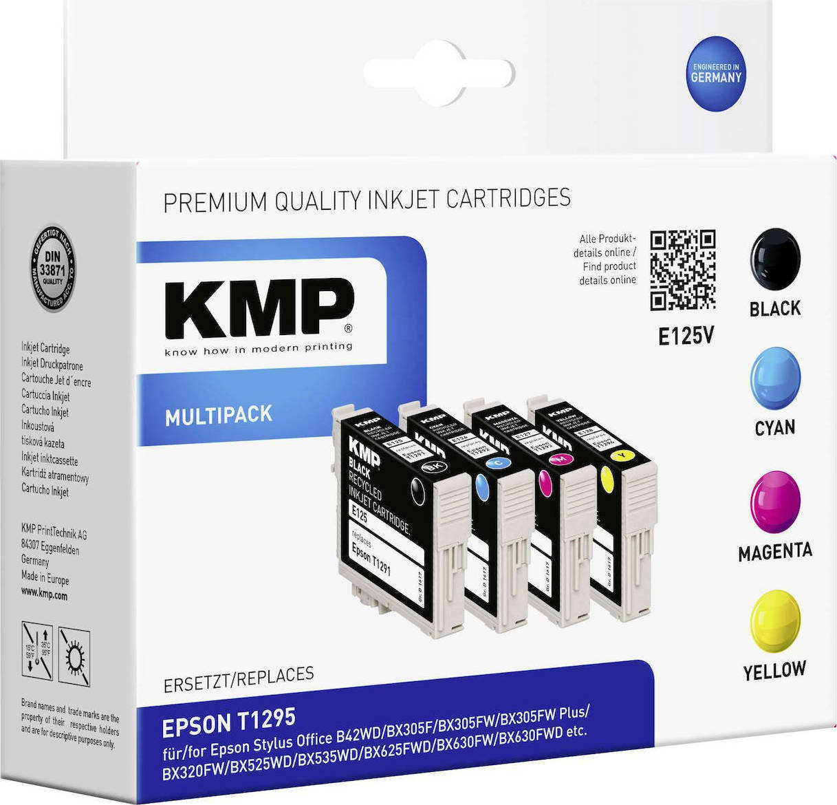 ΣΥΜΒΑΤΟ ΜΕΛΑΝΙ EPSON T2711-T2714 MULTIPACK