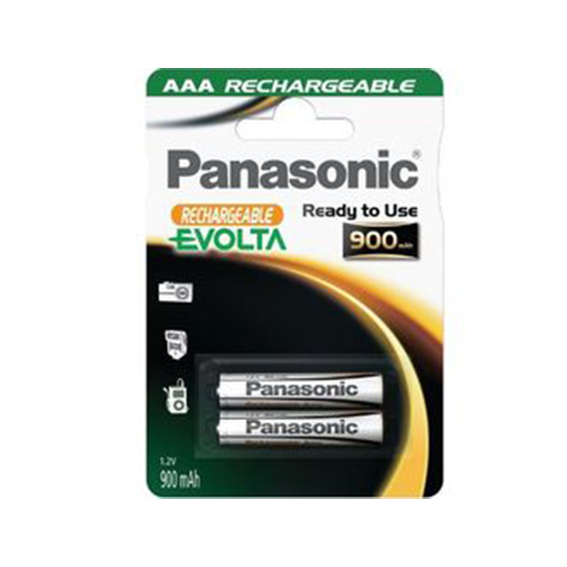 ΜΠΑΤΑΡΙΑ ΕΠΑΝ. PANASONIC AKKU NIMH MICRO 3A 750mAh (2τεμ)