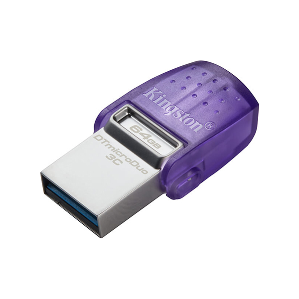 ΜΝΗΜΗ USB FLASH 64GB KINGSTONE DATA TRAVELER microDuo 3c TYPE-C USB 3.2