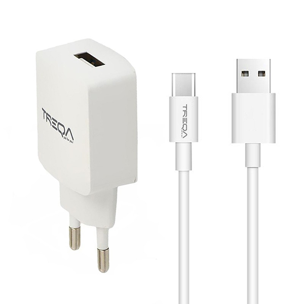 SET ΚΕΦΑΛΗ ΦΟΡΤΙΣΗΣ 65W USB ΚΑΙ ΚΑΛΩΔΙΟ USB ΣΕ TYPE-C TREQA CS-228