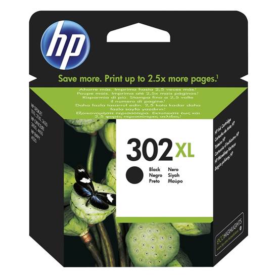 ΜΕΛΑΝΙ HP INKJET No 302XL BLACK