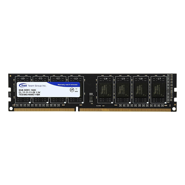 ΜΝΗΜΗ RAM 8GB DDR3 1600MHZ TEAM GROUP