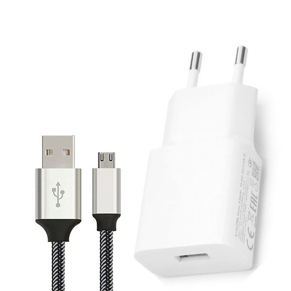 SET ΦΟΡΤΙΣΗΣ ΚΕΦΑΛΗ ΚΑΙ ΠΛΕΚΤΟ ΚΑΛΩΔΙΟ USB ΣΕ MICRO USB BULK