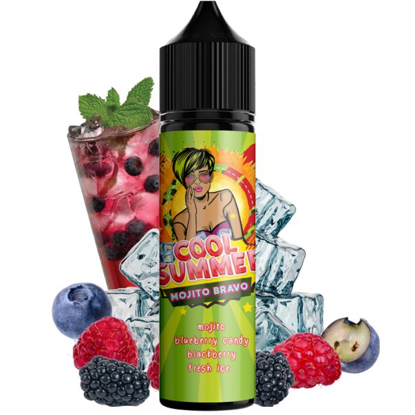 MAD JUICE COLORS SUMMER MOJITO BRAVO 03mg-06mg-12mg-15mg 60ML