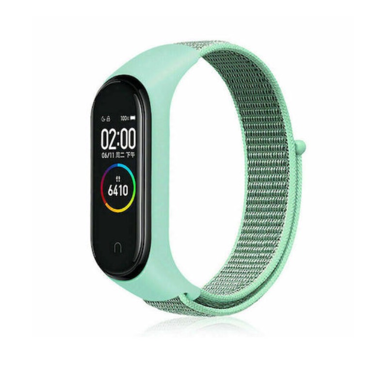 ΛΟΥΡΑΚΙ ΥΦΑΣΜΑΤΙΝΟ ΓΙΑ XIAOMI MI BAND 3/4 MINT