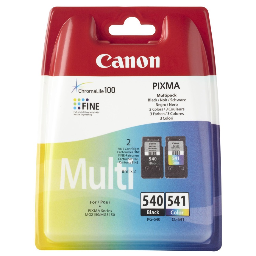 ΜΕΛΑΝΙ CANON PG-540 / CL-541 MULTIPACK