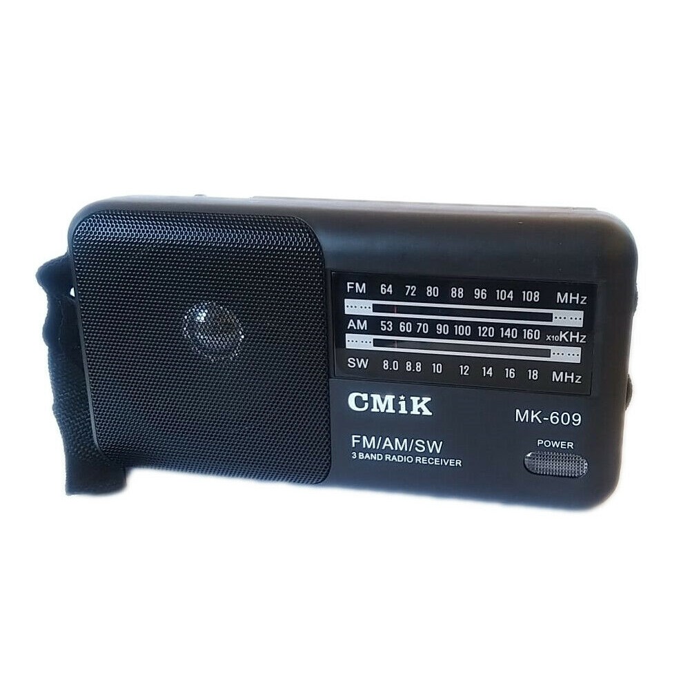 RADIO CMIK MK-609 AM/FM/SW 3 BANDS RADIO