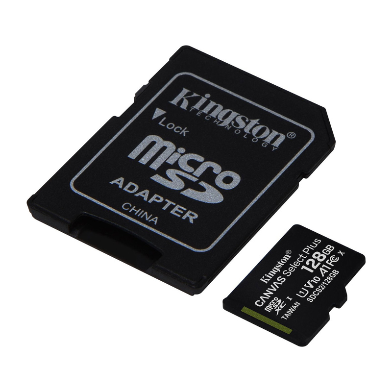 ΜΝΗΜΗ MICRO SD 128GB KINGSTONE CANVAS SELECT  PLUS