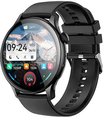 SMART WATCH HOCO Y10 PRO ΜΑΥΡΟ