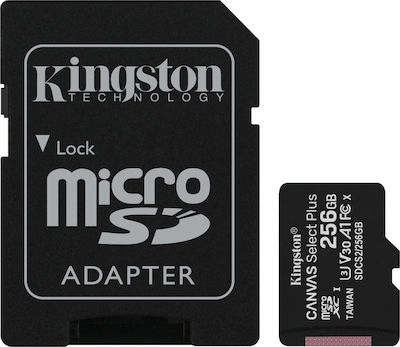 ΜΝΗΜΗ MICRO SD 256GB KINGSTONE CANVAS SELECT  PLUS