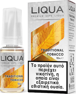 LIQUA TRADITIONAL TOBACCO 03mg-06mg-12mg-18mg 10ML