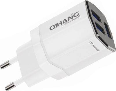 ΚΕΦΑΛΗ ΦΟΡΤΙΣΗΣ 4A 3xUSB QUICK CHARGER