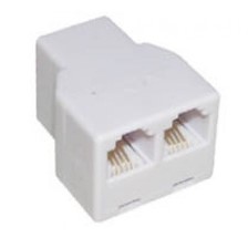 ΤΗΛΕΦΩΝΙΚΟ ADAPTOR ΘΗΛ/ΘΗΛ 6P6C T201-01