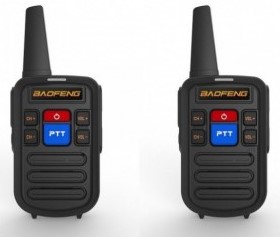 ΠΟΜΠΟΔΕΚΤΗΣ BAOFENG BF-C50 MINI SET (2τεμ) 400-480mhz 5w ΜΕ ΑΚΟΥΣΤΙΚΑ