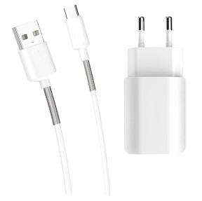 SET ΚΕΦΑΛΗ ΦΟΡΤΙΣΗΣ USB 5A ΚΑΙ ΚΑΛΩΔΙΟ USB ΣΕ TYPE-C