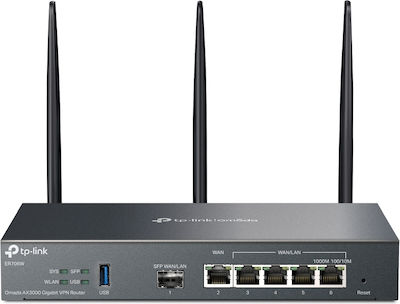 VPN ROUTER TP-LINK OMADA AX3000 5*GIGABITE PORT 1GE SFP 1*USB 3.0