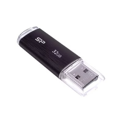 ΜΝΗΜΗ USB FLASH 32GB SP ULTIMA U30 USB 2.0 BLACK