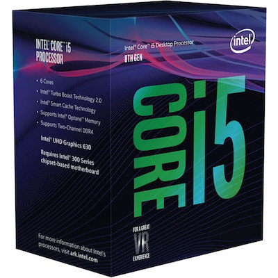 ΕΠΕΞΕΡΓΑΣΤΗΣ INTEL CORE i5-8400 8th GEN LGA1151