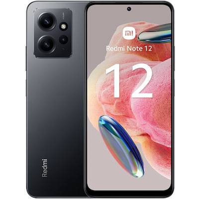 ΚΙΝΗΤΟ XIAOMI REDMI NOTE 12 4G 4GB/64GB  ONYX GRAY (REFURBISHED) A