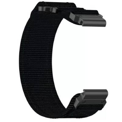 ΛΟΥΡΑΚΙ NYLON LOOP ΓΙΑ GARMIN WATCH 22mm BLACK ΑΔΙΑΒΡΟΧΟ