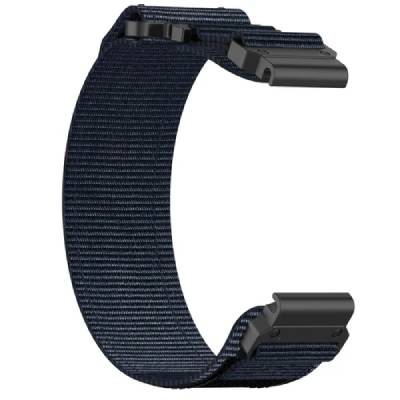 ΛΟΥΡΑΚΙ NYLON LOOP ΓΙΑ GARMIN WATCH 26mm BLUE ΑΔΙΑΒΡΟΧΟ