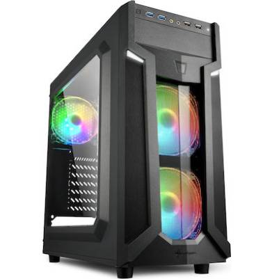 PC CASE SHARKOON VG6-W RGB